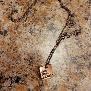 Own your journey necklace
